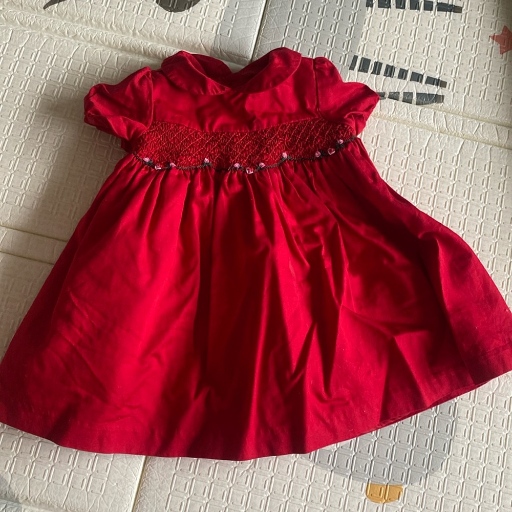 Janie & Jack Holiday baby Dress